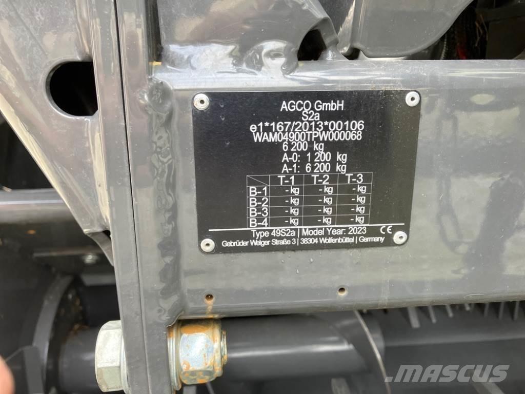 Fendt 160 V 圓型牧草打包機