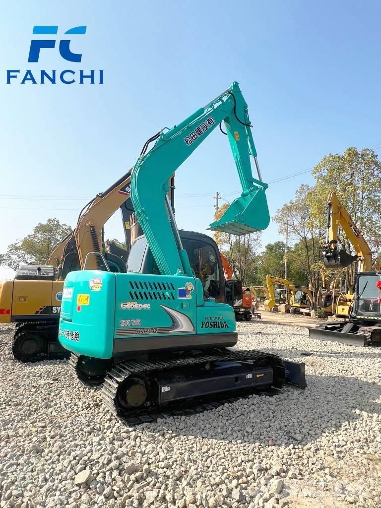Kobelco SK 75 SR 中型挖土機/掘鑿機/挖掘機 7t-12t