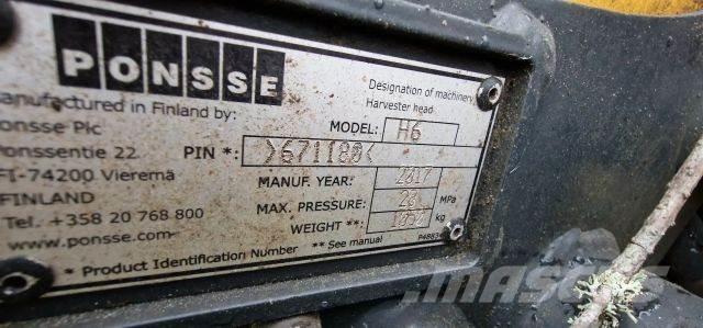 Ponsse Ergo 8wd 收穫機