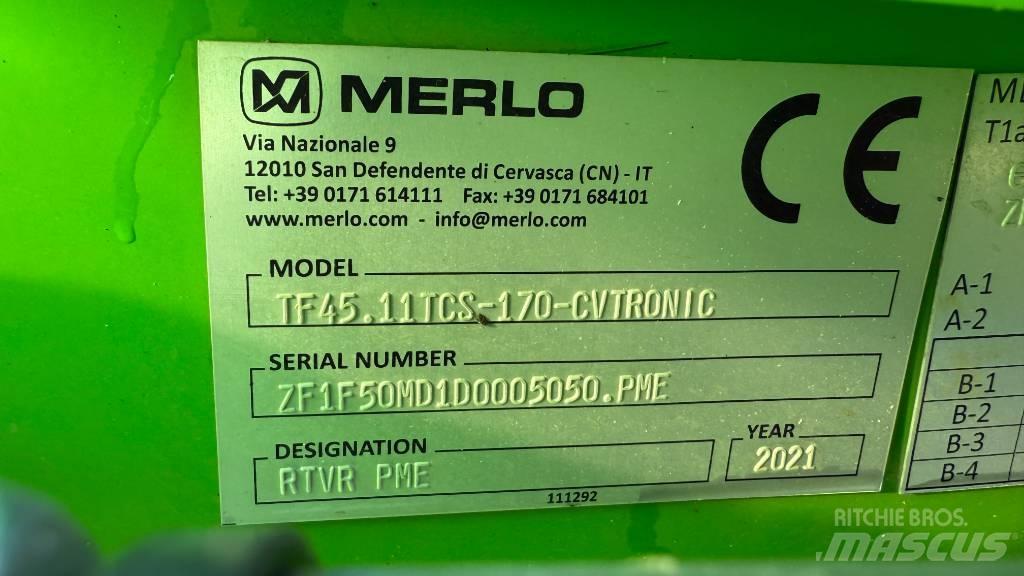 Merlo TF50 TD 伸縮臂操作車