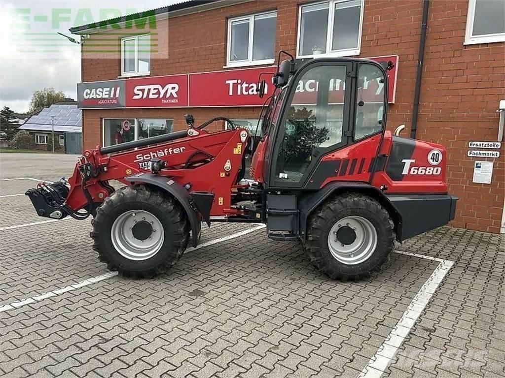 Schäffer 6680 t-2 農業用伸縮臂裝載機