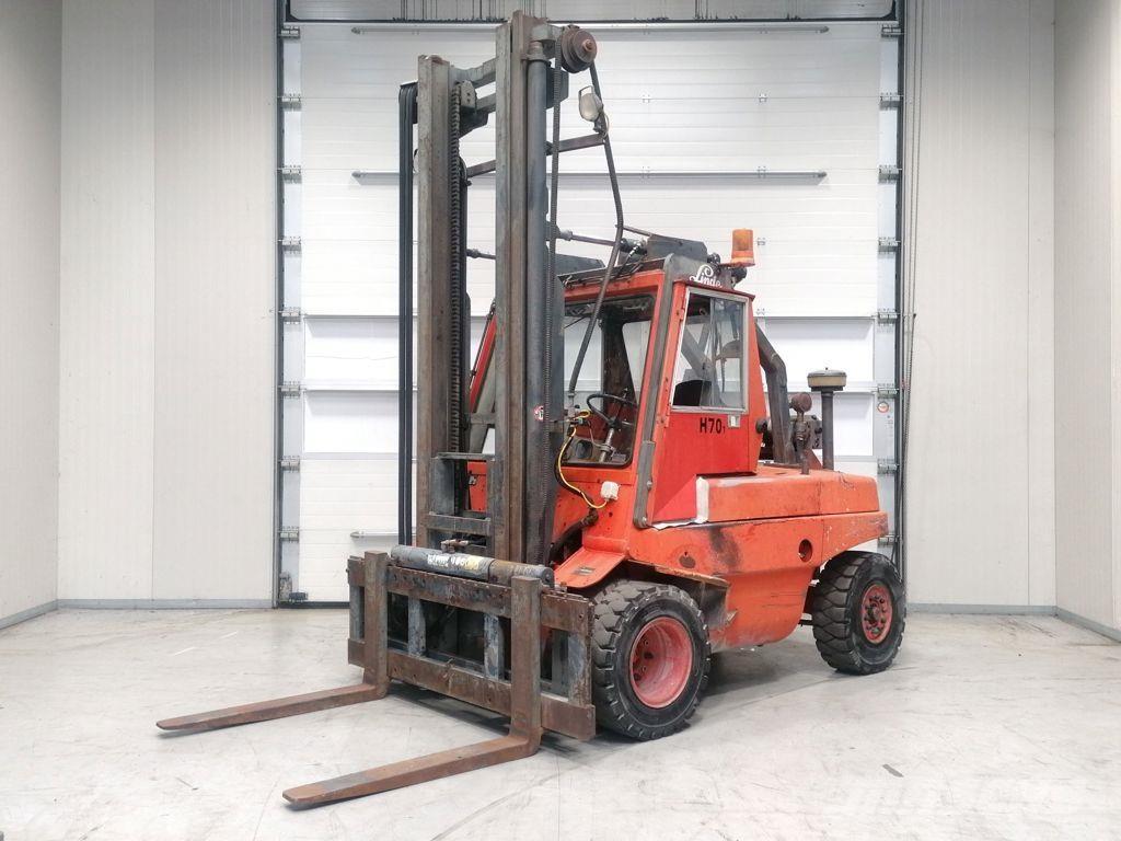 Linde H70DW 柴油卡車