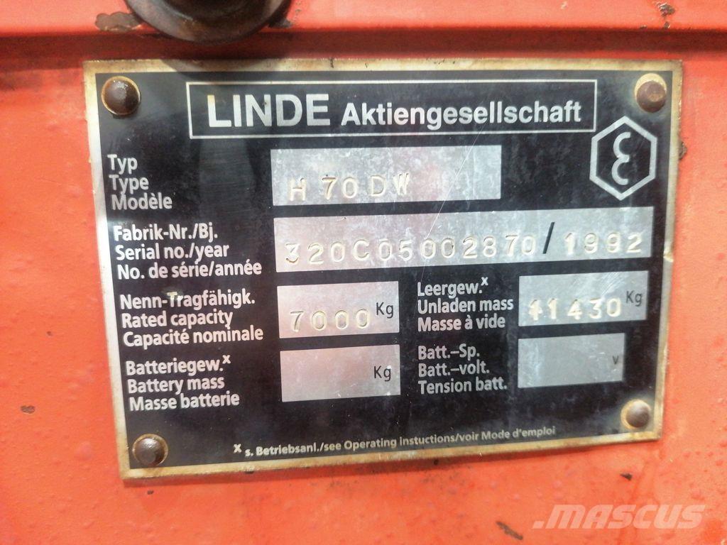 Linde H70DW 柴油卡車