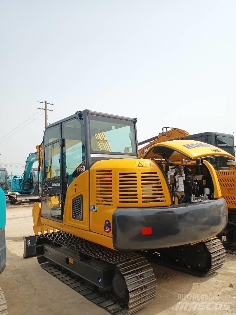 Komatsu PC 60 小型挖土機/掘鑿機<7t(小型挖掘機)