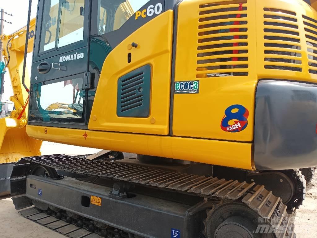 Komatsu PC 60 小型挖土機/掘鑿機<7t(小型挖掘機)