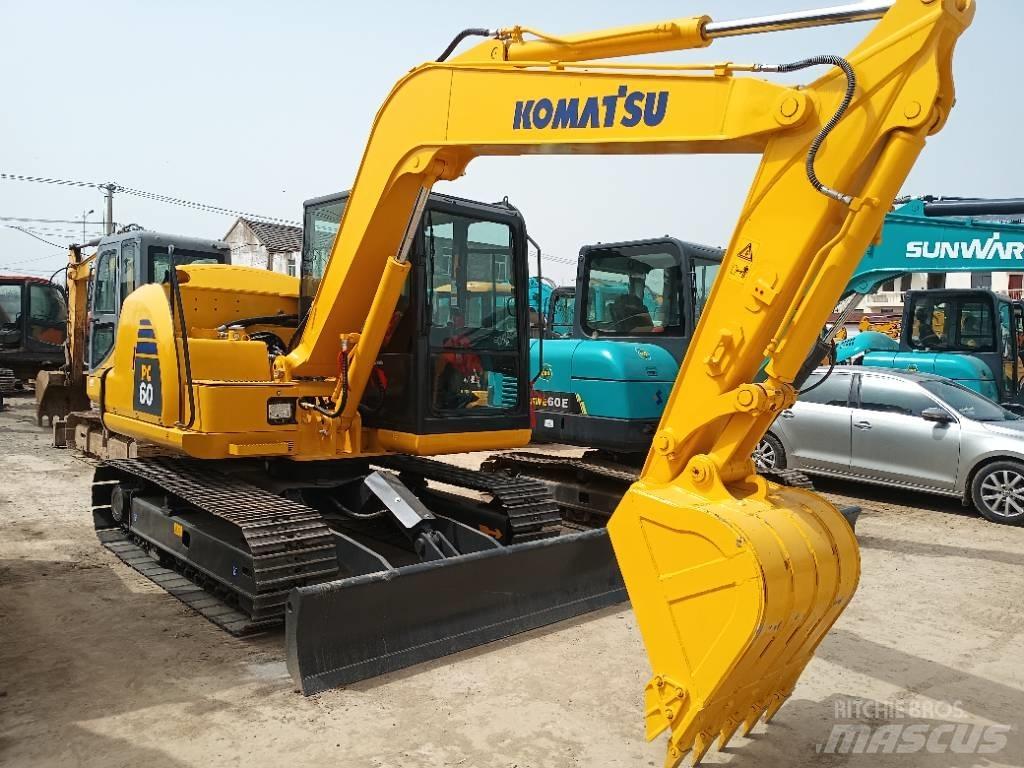 Komatsu PC 60 小型挖土機/掘鑿機<7t(小型挖掘機)