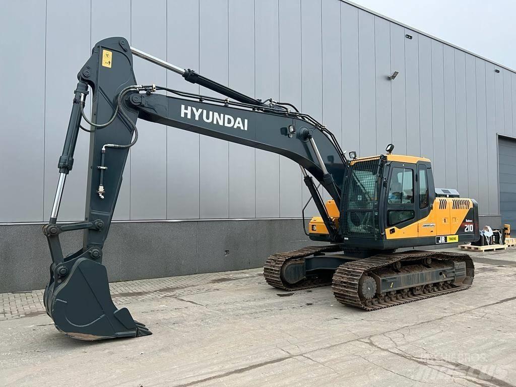 Hyundai R 210 履帶式 挖土機/掘鑿機/挖掘機
