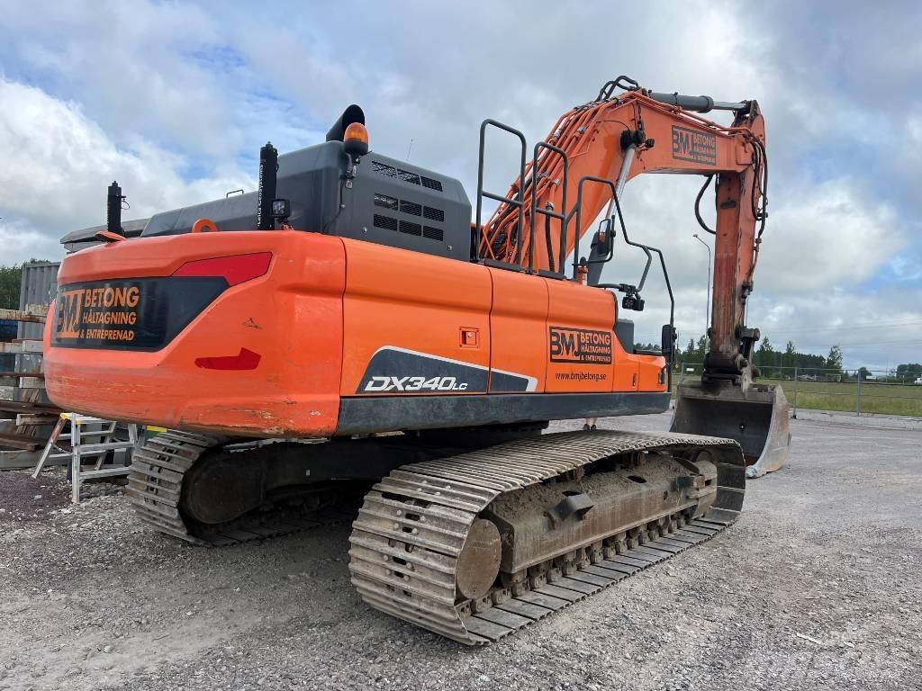 Doosan DX 340 LC-5 履帶式 挖土機/掘鑿機/挖掘機
