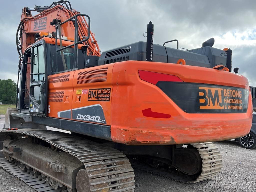 Doosan DX 340 LC-5 履帶式 挖土機/掘鑿機/挖掘機