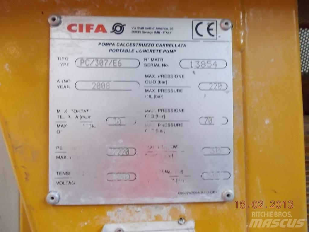 Cifa PC 307 E6 混凝土泵浦