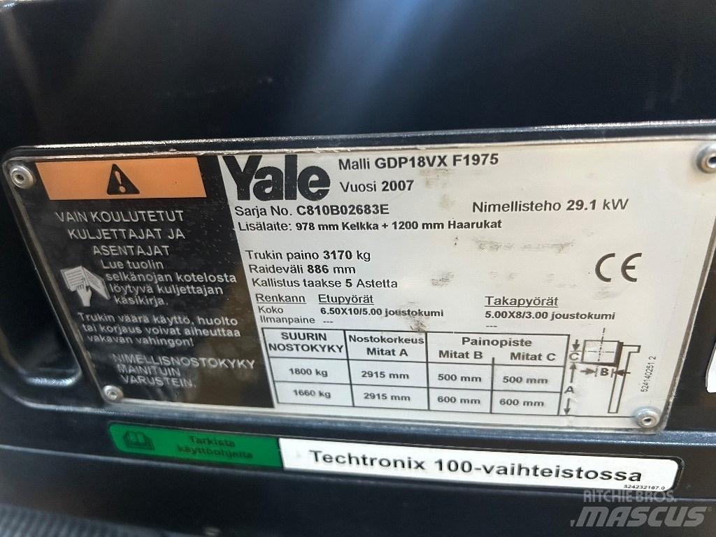Yale GDP18VX 柴油卡車