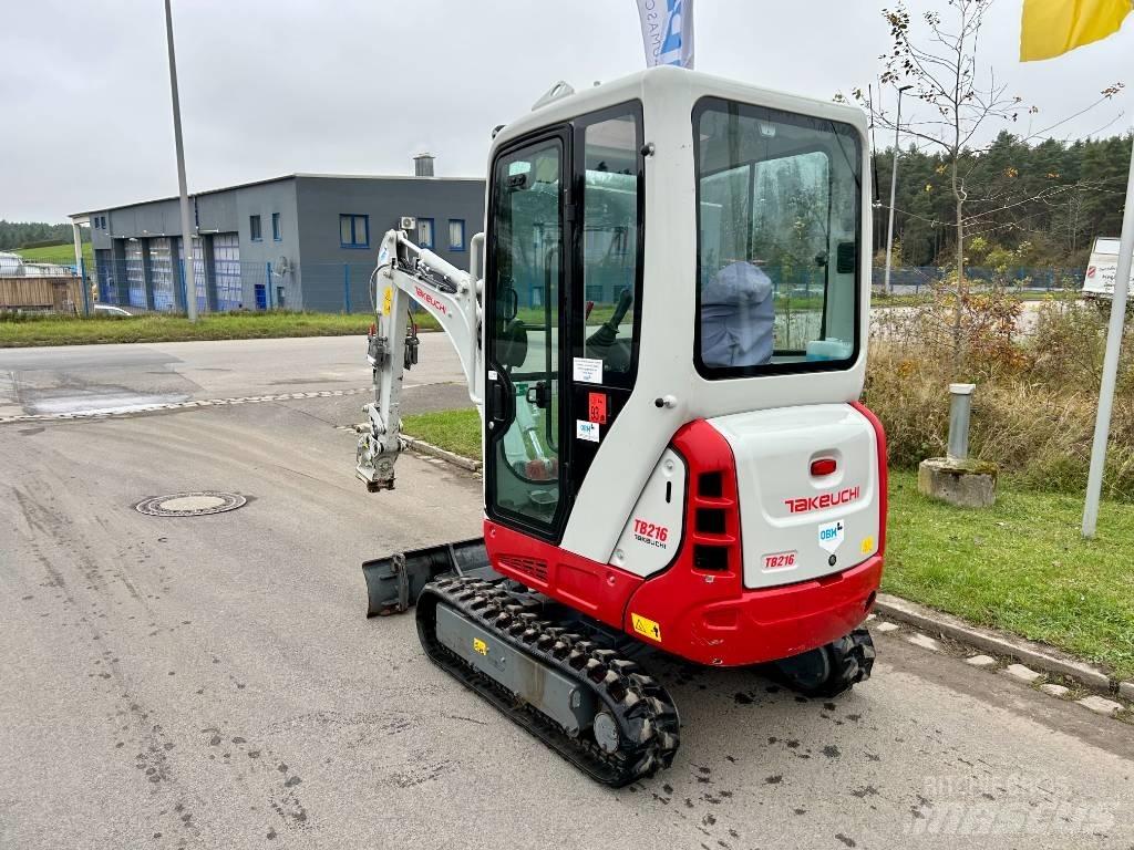 Takeuchi TB 216A V4 小型挖土機/掘鑿機<7t(小型挖掘機)