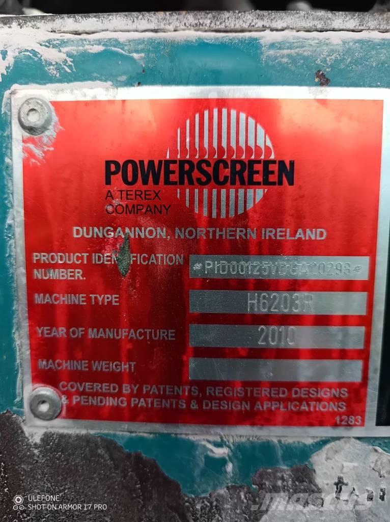 PowerScreen H6203 移動式篩選機
