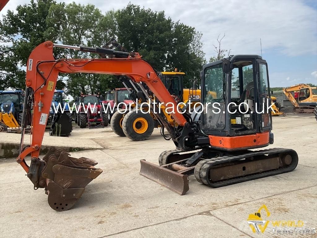 Hitachi Zaxis 55 U 中型挖土機/掘鑿機/挖掘機 7t-12t