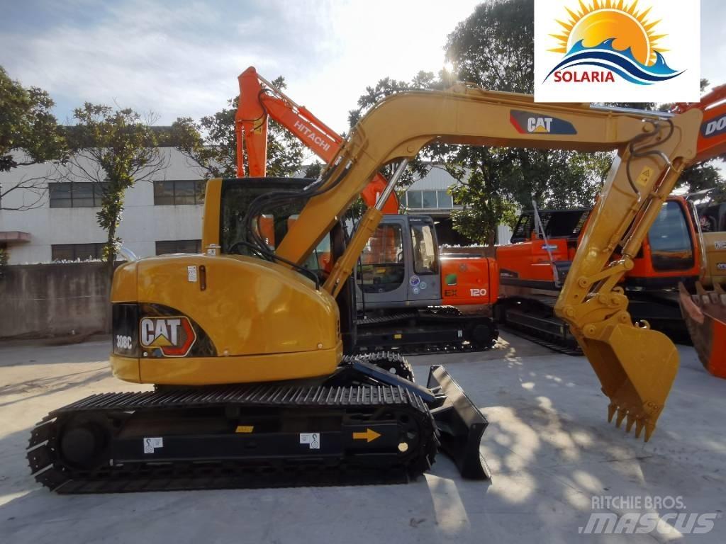 CAT 308 C 中型挖土機/掘鑿機/挖掘機 7t-12t