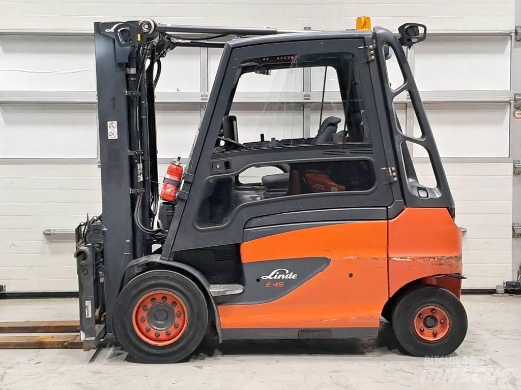 Linde E45H-01/600 電動堆高機
