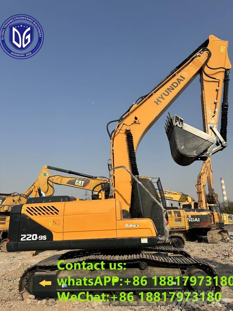 Hyundai 220-9S 履帶式 挖土機/掘鑿機/挖掘機
