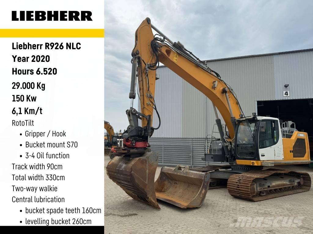 Liebherr R926 履帶式 挖土機/掘鑿機/挖掘機