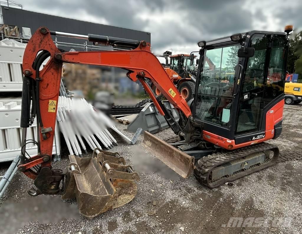 Kubota KX 027 小型挖土機/掘鑿機<7t(小型挖掘機)