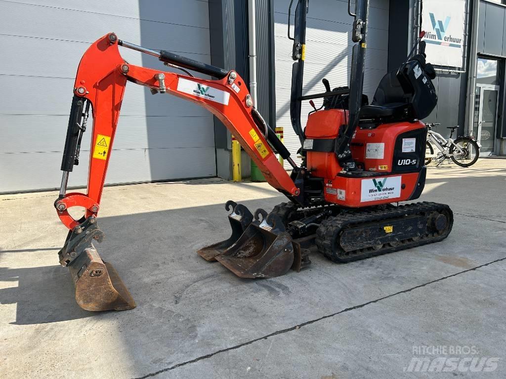 Kubota U 10-5 小型挖土機/掘鑿機<7t(小型挖掘機)