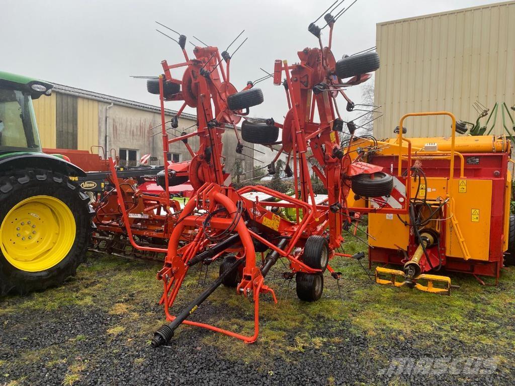 Kuhn GF8702 耙與翻草機