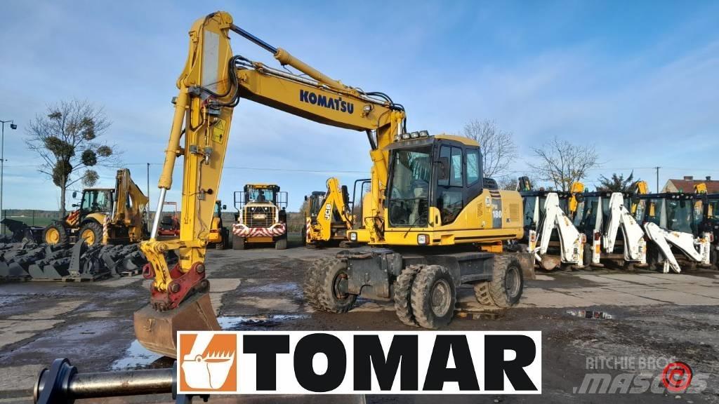 Komatsu PW 180-7 旋轉式挖土機/掘鑿機/挖掘機