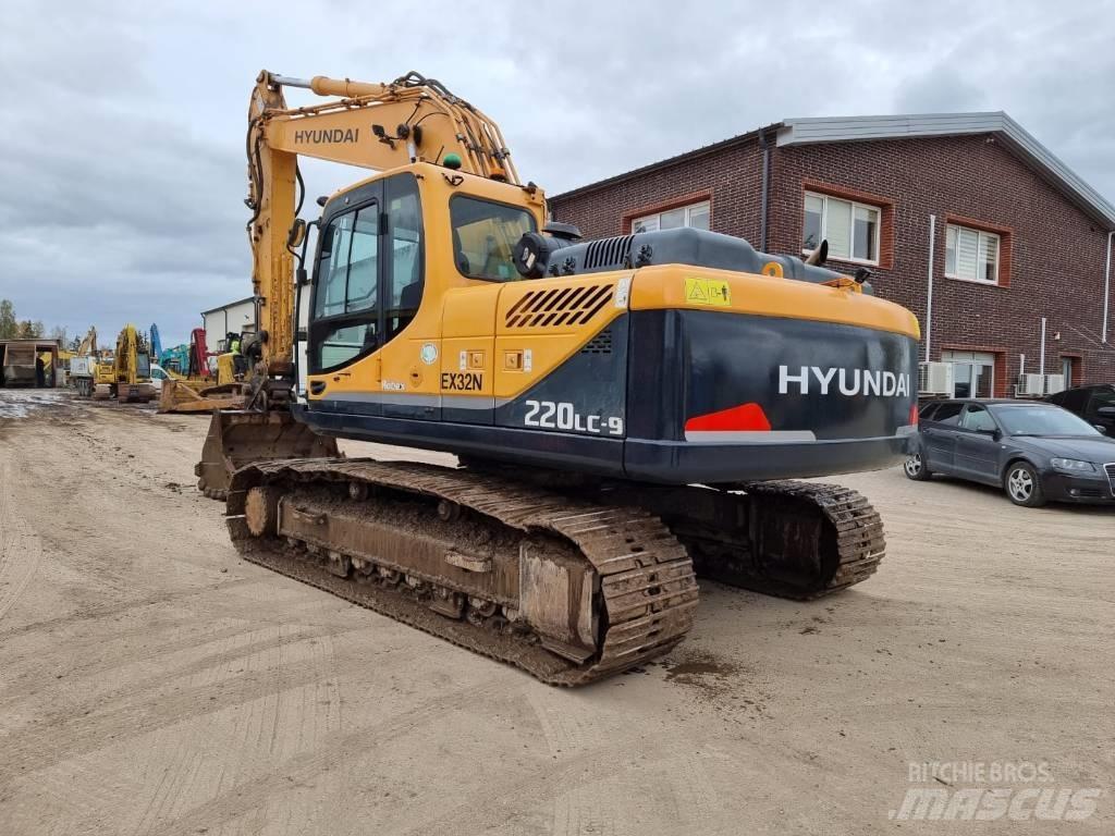 Hyundai R 220 LC-9 A 履帶式 挖土機/掘鑿機/挖掘機