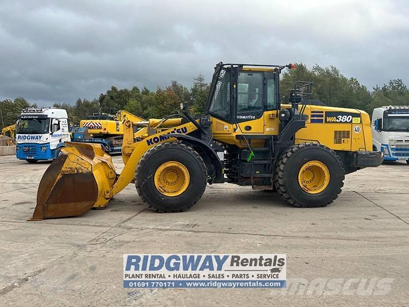 Komatsu wa380 輪胎式裝載機