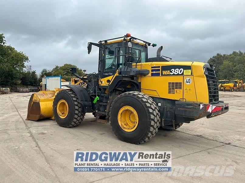Komatsu wa380 輪胎式裝載機