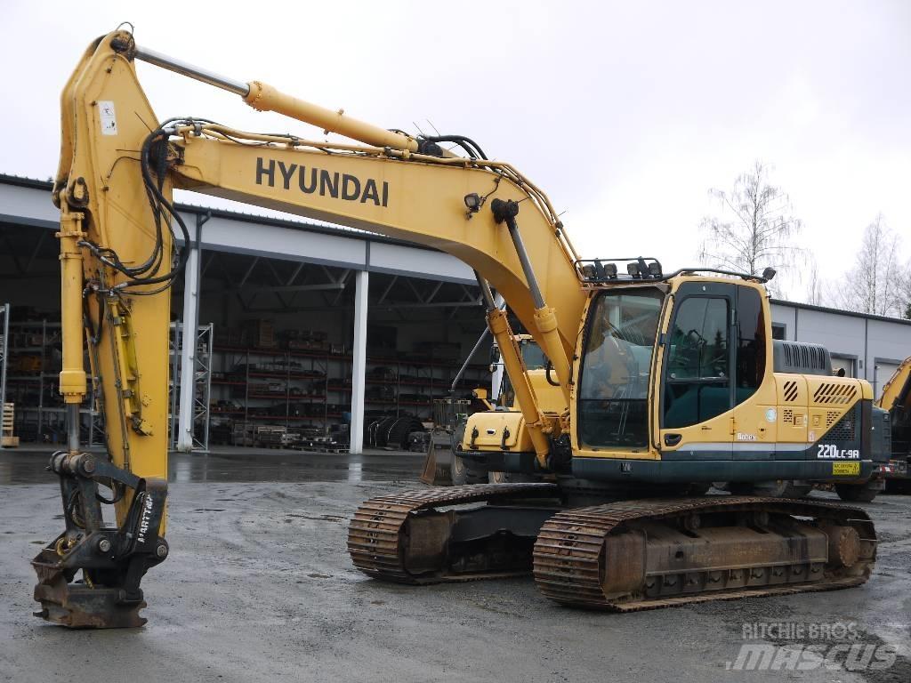Hyundai R 220 LC-9A 履帶式 挖土機/掘鑿機/挖掘機