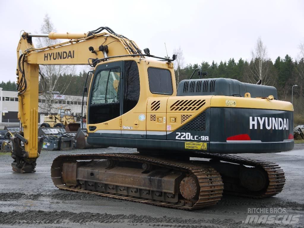 Hyundai R 220 LC-9A 履帶式 挖土機/掘鑿機/挖掘機