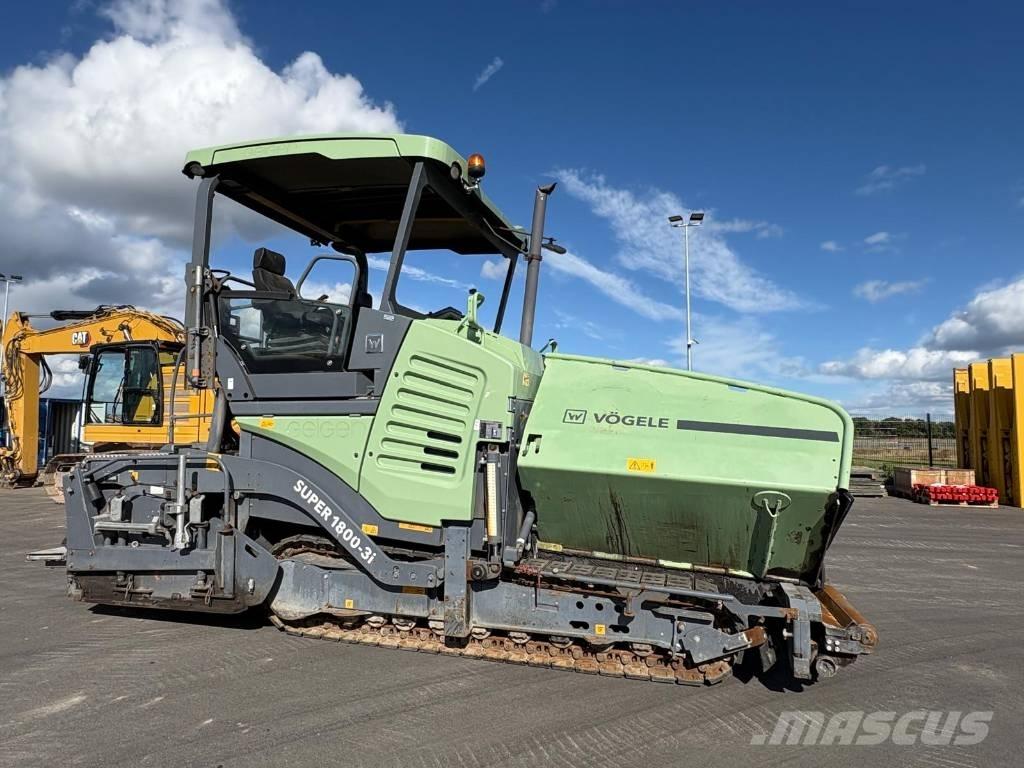 Vögele SUPER 1800-3i 瀝青攤舖機/鋪路機