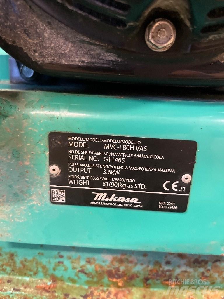 Mikasa MVC F80 夯實機(夯土機)