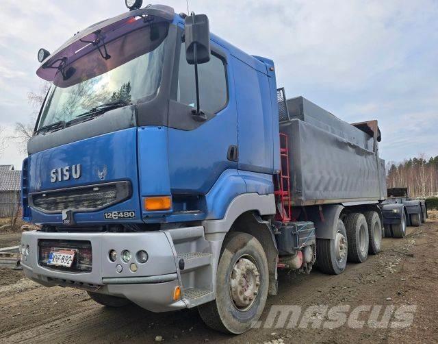 Sisu E12M 8X4 傾卸式卡車