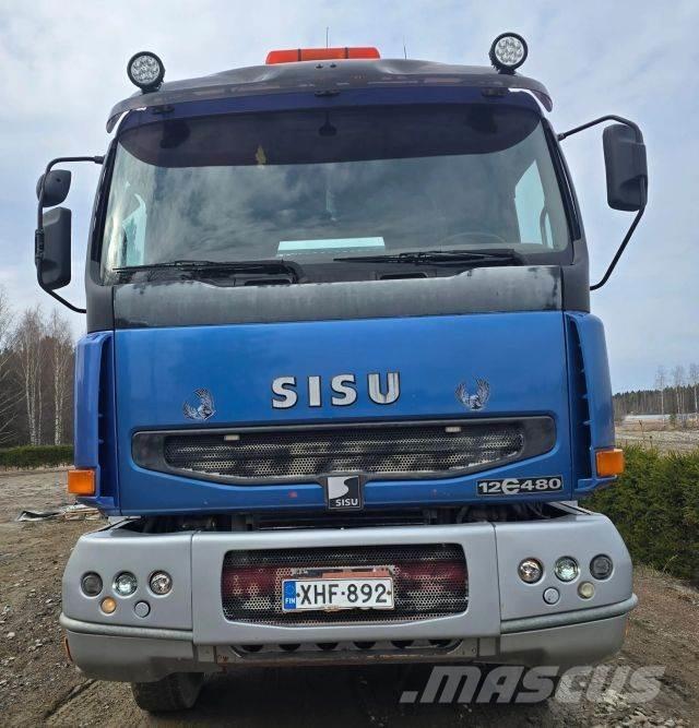 Sisu E12M 8X4 傾卸式卡車