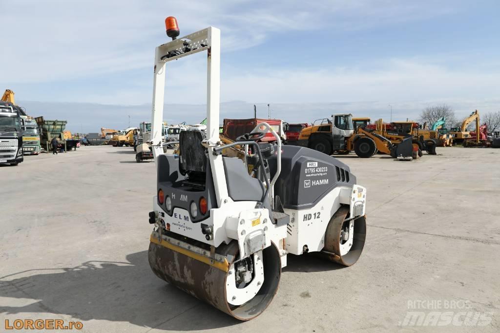 Hamm HD 12 VV 雙輪滾壓機