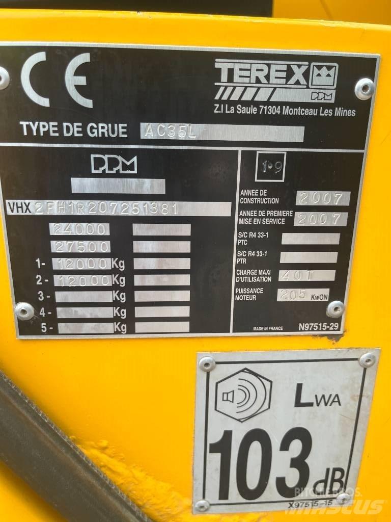 Terex Demag AC 35-L 越野起重機
