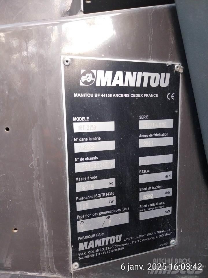 Manitou 2150MRT 伸縮臂操作車