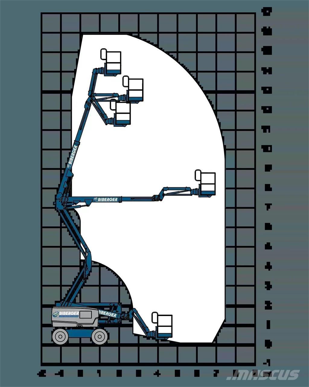 JLG E450AJ 曲臂高空作業車