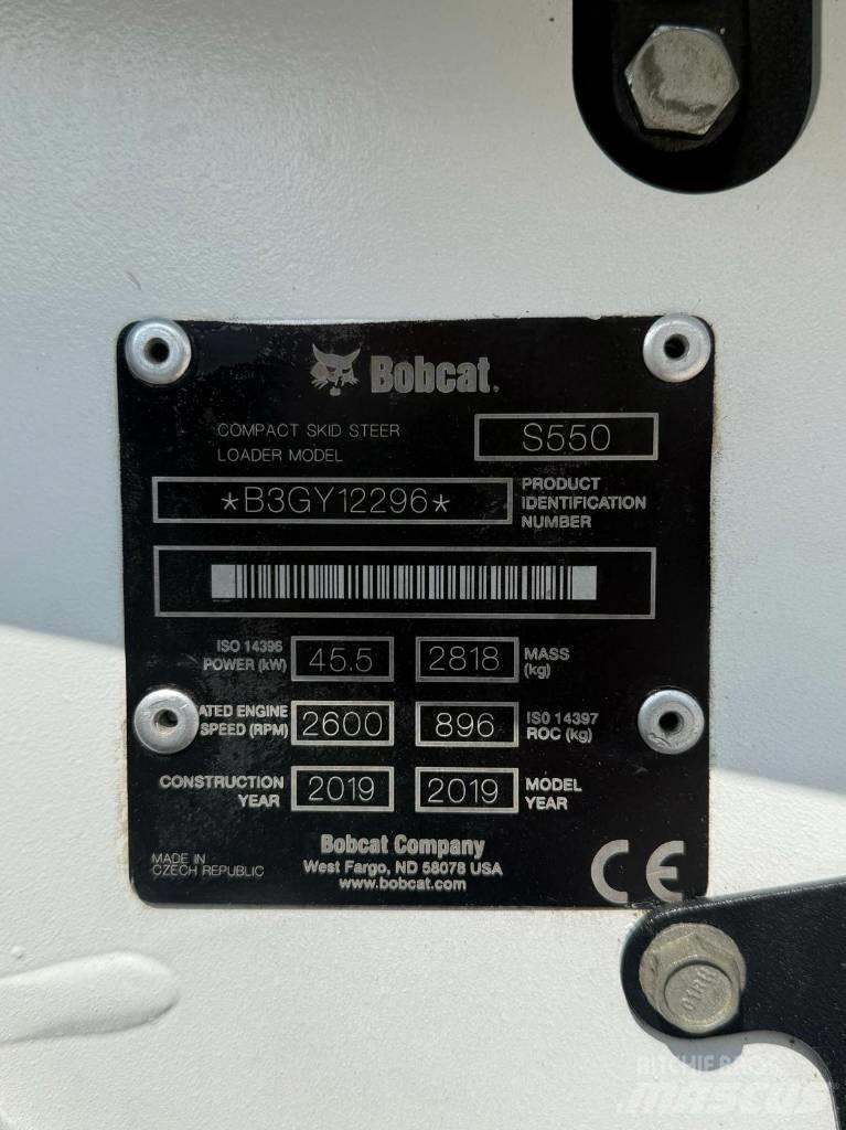Bobcat S 550 滑移轉向裝載機