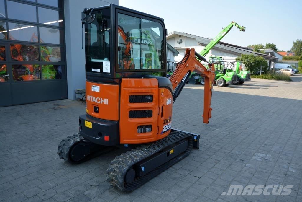 Hitachi ZX 26 U-6 小型挖土機/掘鑿機<7t(小型挖掘機)