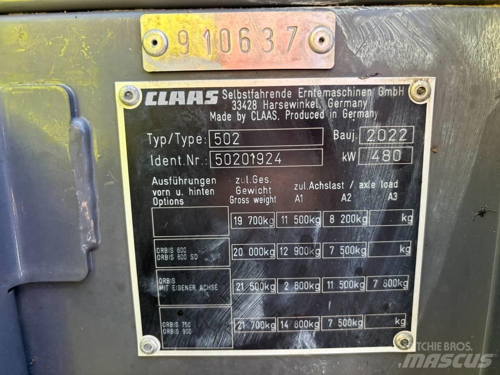 CLAAS Jaguar 960 4WD 自走式飼料採集機