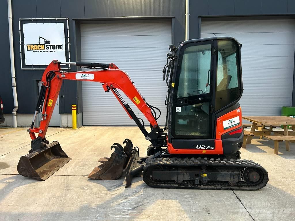 Kubota U 27-4 小型挖土機/掘鑿機<7t(小型挖掘機)