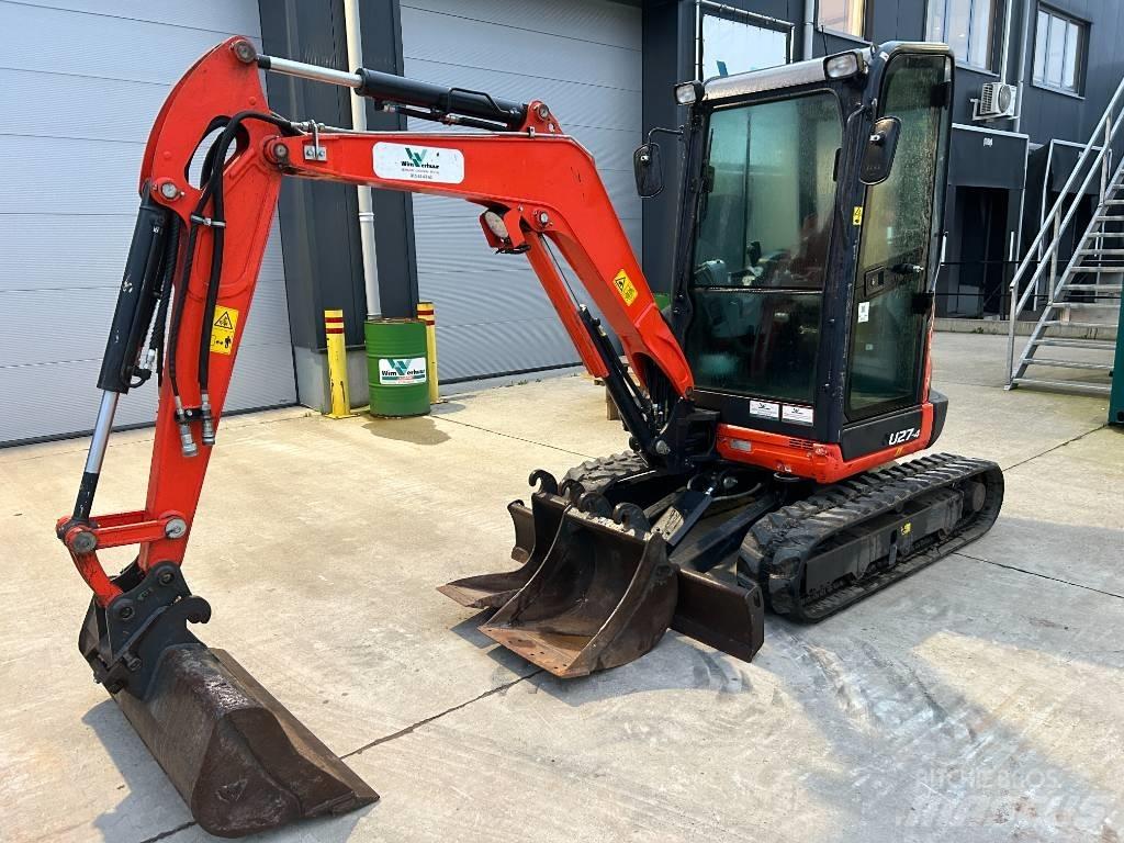 Kubota U 27-4 小型挖土機/掘鑿機<7t(小型挖掘機)