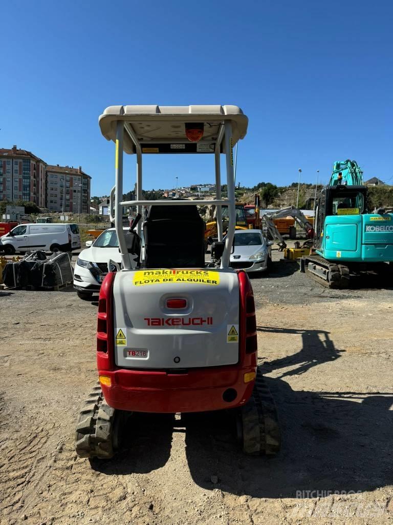 Takeuchi TB216 小型挖土機/掘鑿機<7t(小型挖掘機)
