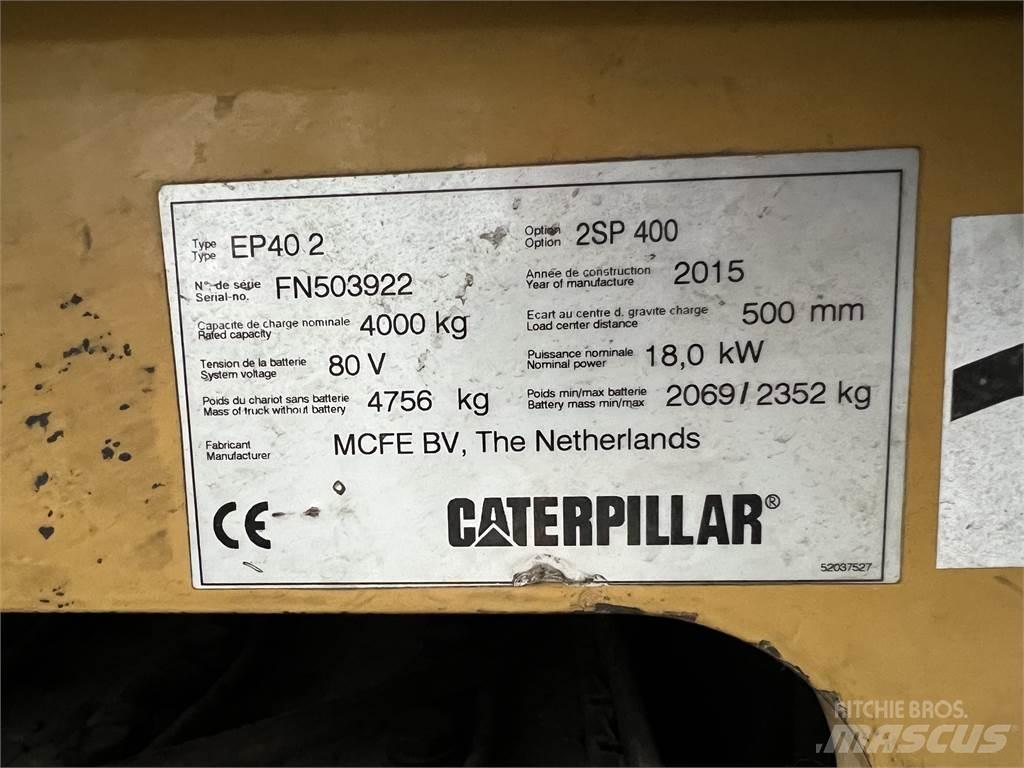 CAT erpillar EP40 電動堆高機