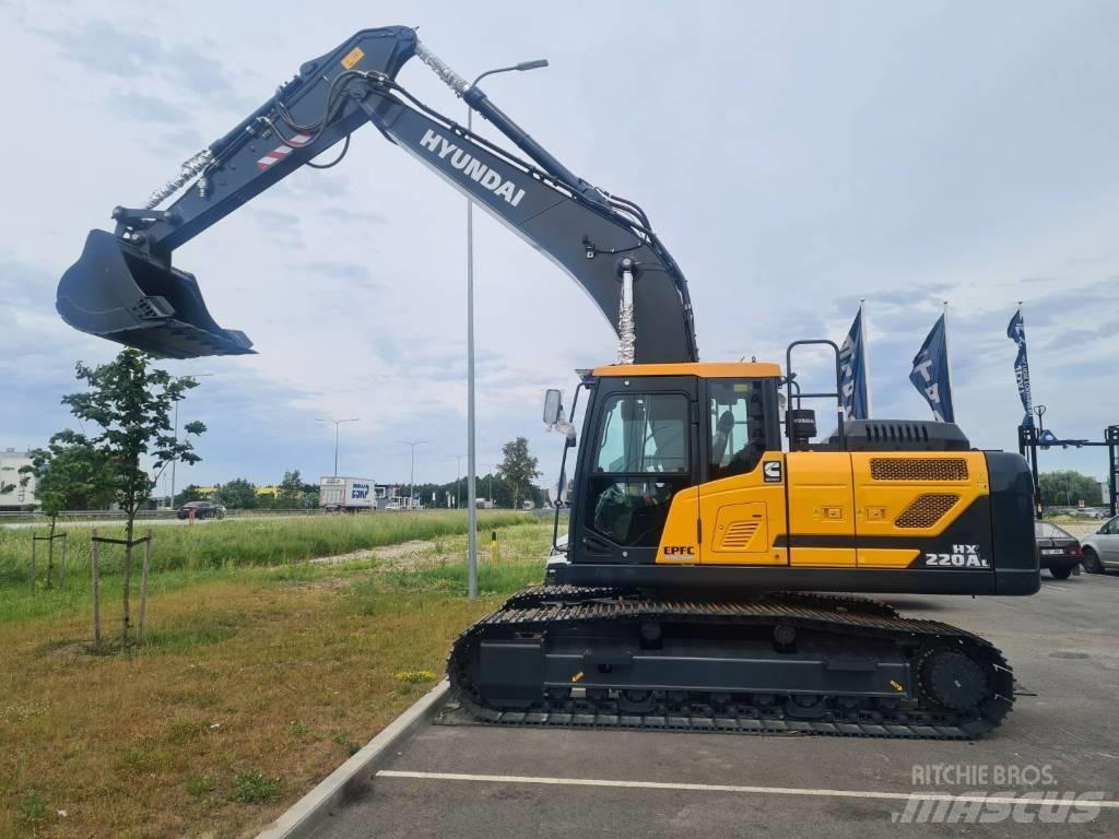 Hyundai HX220AL 履帶式 挖土機/掘鑿機/挖掘機