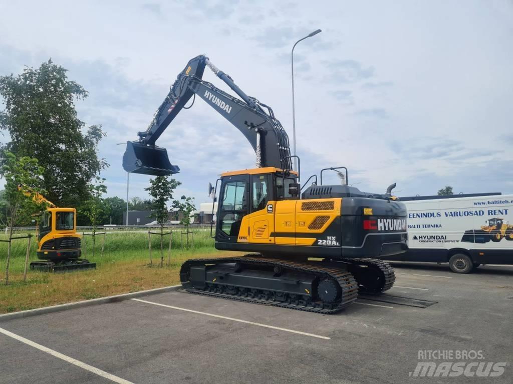 Hyundai HX220AL 履帶式 挖土機/掘鑿機/挖掘機