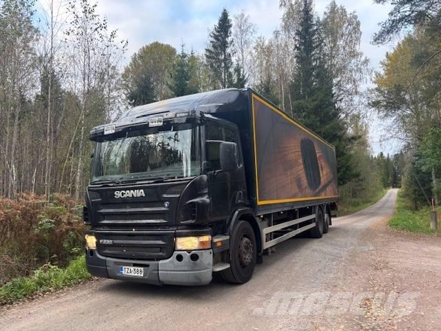 Scania P 230 貨箱式卡車