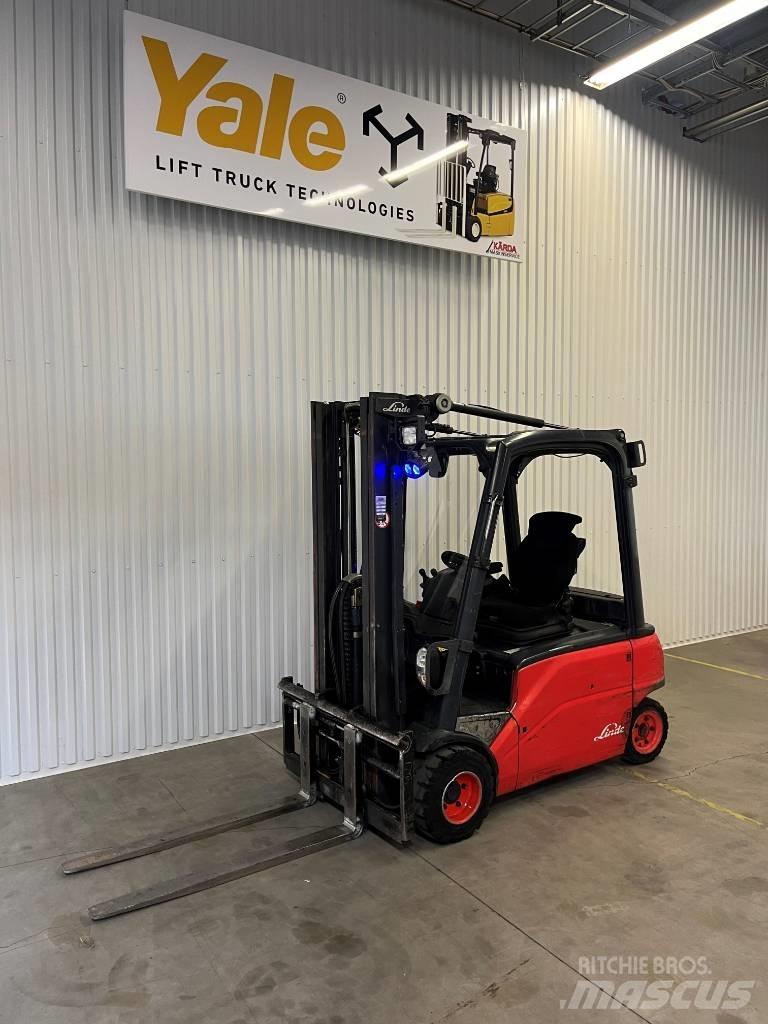 Linde E 20 PL-01 電動堆高機